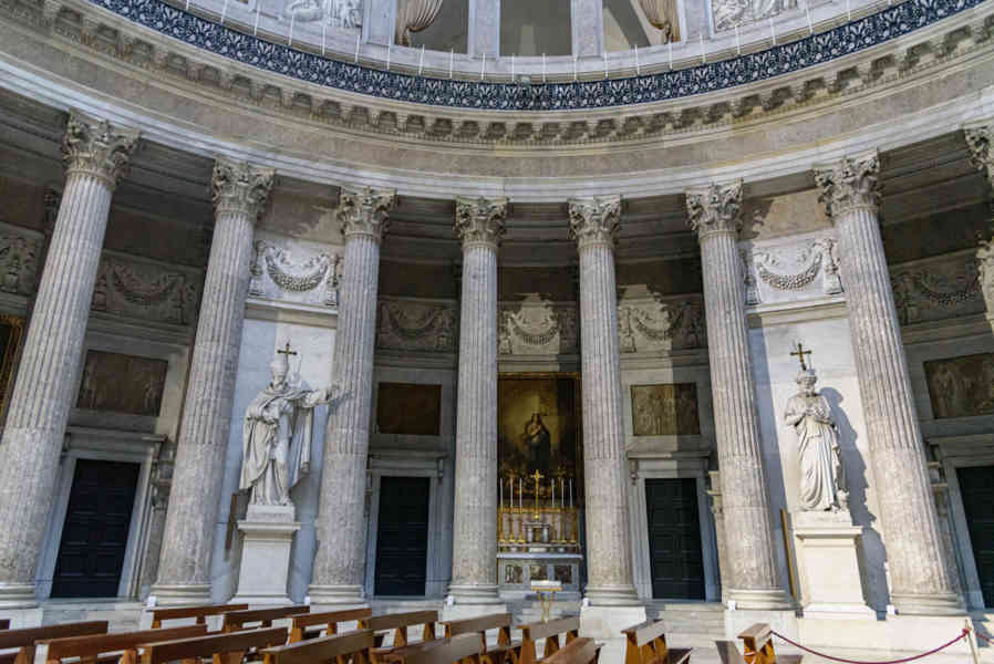 015 - Italia - Nápoles - plaza del Plebiscito - basílica de San Francisco de Paula.jpg